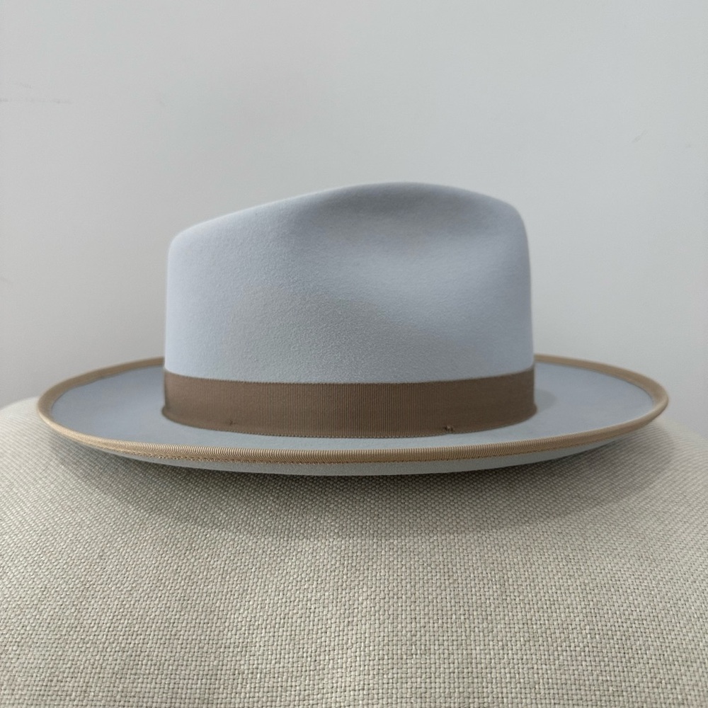 LIMITED EDITION: Goorin Bros River Gray Platinum Fedora - XL - Picture 3 of 8